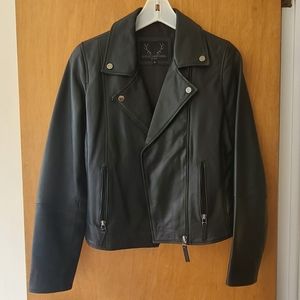 Classic leather jacket